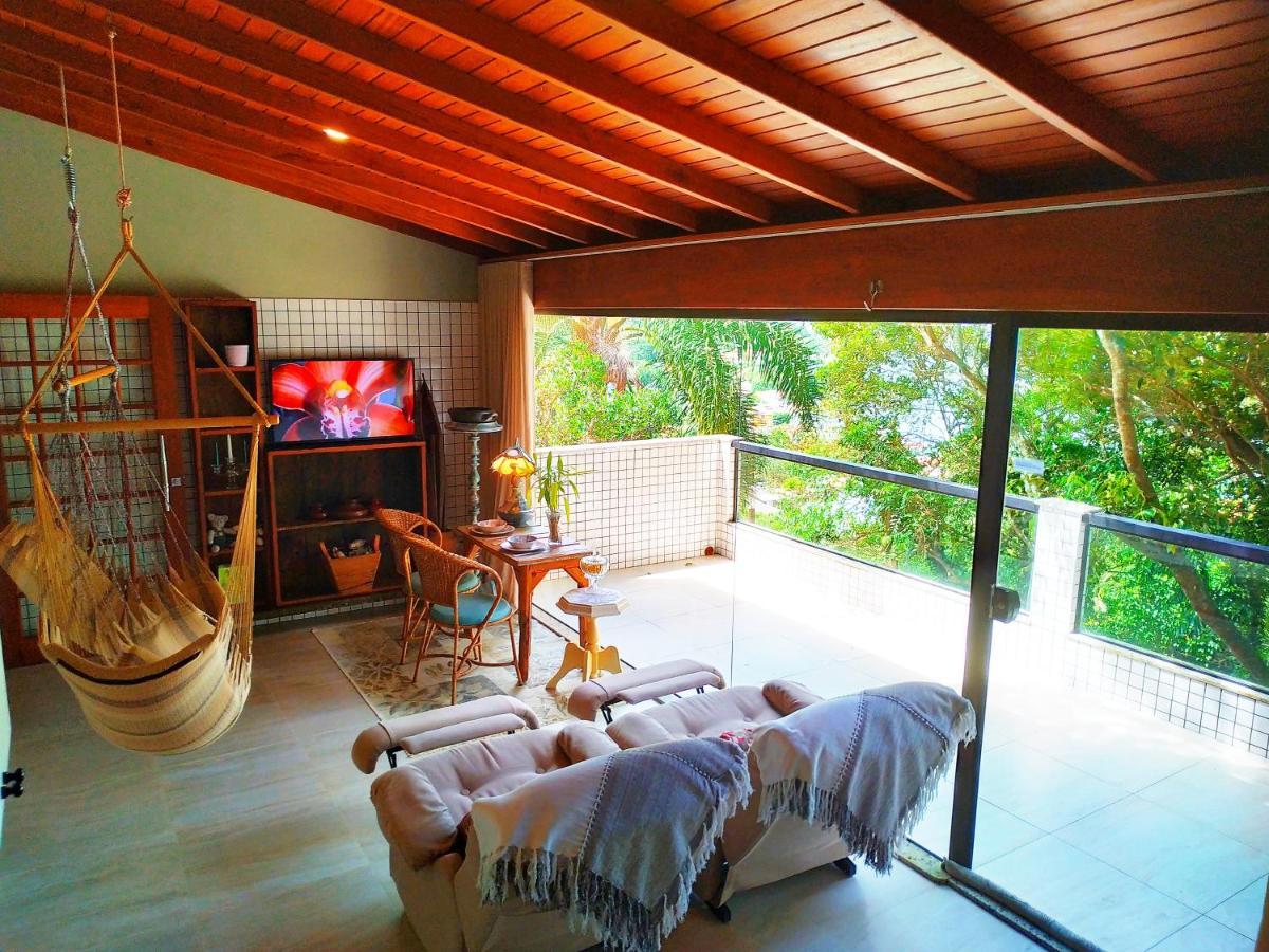 Casa Na Montanha Com Vista Para O Mar Florianopolis Luaran gambar