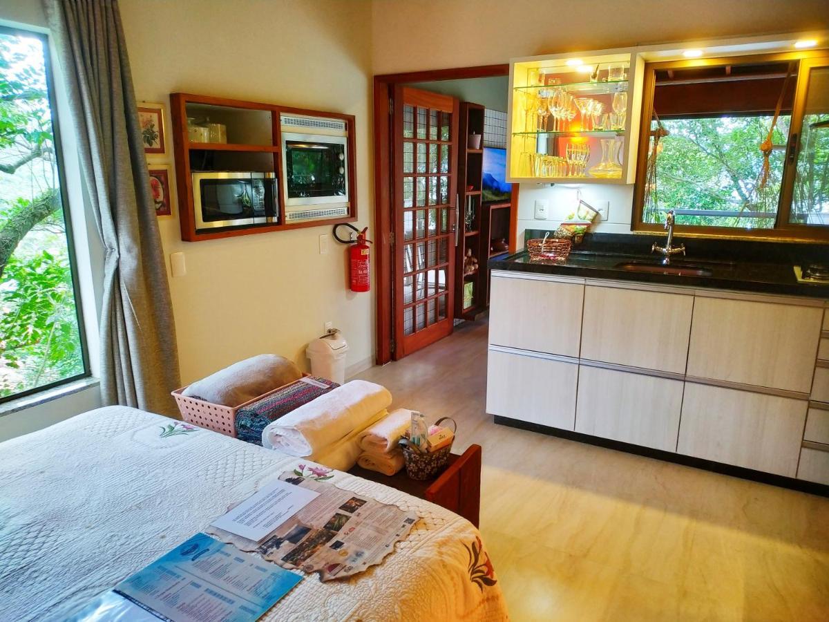 Casa Na Montanha Com Vista Para O Mar Florianopolis Luaran gambar