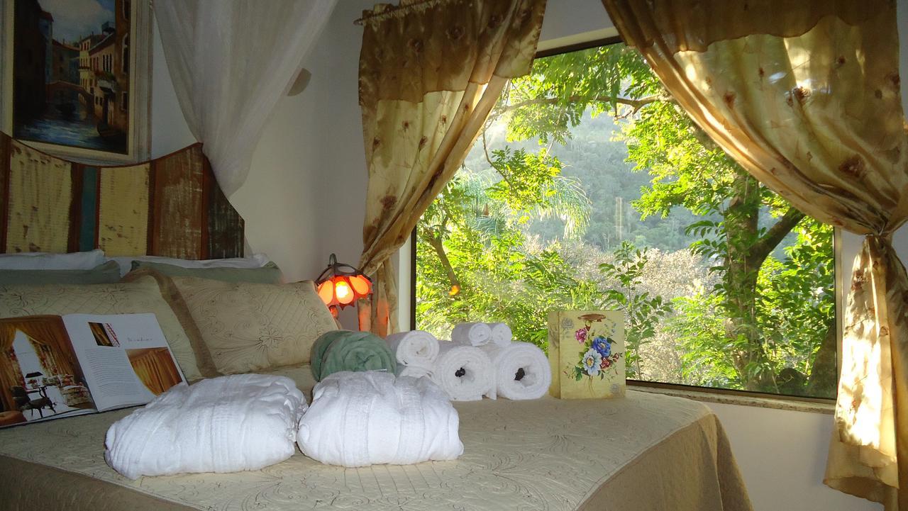 Casa Na Montanha Com Vista Para O Mar Florianopolis Luaran gambar